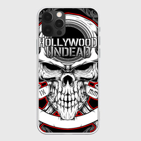 Чехол для iPhone 12 Pro с принтом Hollywood Undead в Новосибирске, силикон | область печати: задняя сторона чехла, без боковых панелей | been | bloody nose | california | hell | lyrics | music | octone | official | psalms | records | rock | song | to | vevo | video | кранккор | метал | рэп рок | электроник