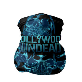 Бандана-труба 3D с принтом Hollywood Undead в Новосибирске, 100% полиэстер, ткань с особыми свойствами — Activecool | плотность 150‒180 г/м2; хорошо тянется, но сохраняет форму | been | bloody nose | california | hell | lyrics | music | octone | official | psalms | records | rock | song | to | vevo | video | кранккор | метал | рэп рок | электроник