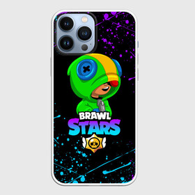 Чехол для iPhone 13 Pro Max с принтом BRAWL STARS CROW в Новосибирске,  |  | brawl stars | bull | colt | crow | leon | stars | берли | ворон | динамайк | дэррил | кольт | леон | мортис | нита | пайпер | пенни | поко | пэм | рикошет | спайк | фрэнк | шелли | эль примо