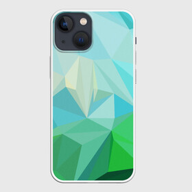 Чехол для iPhone 13 mini с принтом GEOMETRY в Новосибирске,  |  | abstract | abstraction | color | geometry | paitnt | polygon | polygonal | psy | абстракция | геометрия | краски | неоновые | полигоны | психоделика