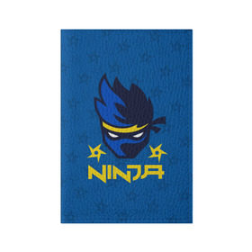 Обложка для паспорта матовая кожа с принтом FORTNITE NINJA в Новосибирске, натуральная матовая кожа | размер 19,3 х 13,7 см; прозрачные пластиковые крепления | Тематика изображения на принте: fnchap2 | fortnite | fortnite 2 | fortnite x | marshmello | ninja | ninja hyper streamer | ninja streamer | streamer | tyler blevins | маршмелло | ниндзя | фортнайт | фортнайт 2 | фортнайт глава 2
