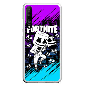 Чехол для Honor P30 с принтом FORTNITE MARSHMELLO в Новосибирске, Силикон | Область печати: задняя сторона чехла, без боковых панелей | fnchap2 | fortnite | fortnite 2 | fortnite x | marshmello | ninja | ninja hyper streamer | ninja streamer | streamer | tyler blevins | маршмелло | ниндзя | фортнайт | фортнайт 2 | фортнайт глава 2