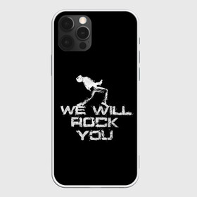 Чехол для iPhone 12 Pro Max с принтом Queen We Will Rock You в Новосибирске, Силикон |  | bohemian | brian | freddie | may | mercury | queen | rhapsody | roger | taylor | богемная | богемская | брайан | джон | королева | меркьюри | мэй | рапсодия | роджер | тейлор | фредди