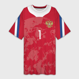 Платье-футболка 3D с принтом Лев Яшин в Новосибирске,  |  | championship | cup | russia | tdrfifa19 | world | европы | лев | мира | мундиаль | россия | чемпионат | яшин