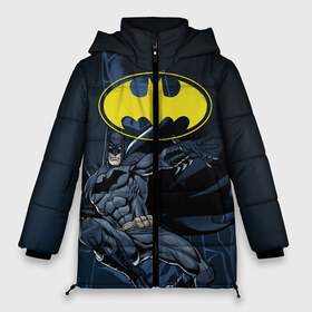 Женская зимняя куртка 3D с принтом Batman в Новосибирске, верх — 100% полиэстер; подкладка — 100% полиэстер; утеплитель — 100% полиэстер | длина ниже бедра, силуэт Оверсайз. Есть воротник-стойка, отстегивающийся капюшон и ветрозащитная планка. 

Боковые карманы с листочкой на кнопках и внутренний карман на молнии | bat man | batman | batman comics | caped crusader | comics | dark knight | бетмен | брюс уэйн | бэт мен | бэтмен | тёмный рыцарь