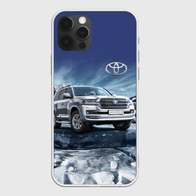 Чехол для iPhone 12 Pro Max с принтом Land Cruiser 200 в Новосибирске, Силикон |  | land cruiser 200 | toyota | авто | автомобиль | автопробег | автоспорт | антарктида | арктика | внедорожники | ралли | спорткар | экстрим