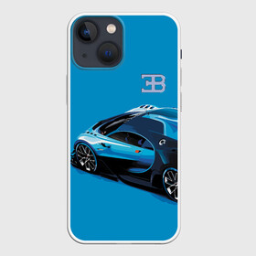 Чехол для iPhone 13 mini с принтом Bugatti в Новосибирске,  |  | bugatti | car | italy | motorsport | prestige | автомобиль | автоспорт | бугатти | италия | престиж