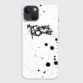 Чехол для iPhone 13 с принтом My Chemical Romance в Новосибирске,  |  | gerard way | mcr | my chemical romance | альтернативный | группа | джерард уэй | май кемикал романс | мкр | мой химический роман | мхр | мцр | панк | поп | поппанк | рок | рэй торо