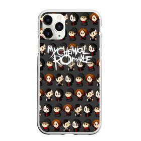 Чехол для iPhone 11 Pro матовый с принтом My Chemical Romance в Новосибирске, Силикон |  | gerard way | mcr | my chemical romance | альтернативный | группа | джерард уэй | май кемикал романс | мкр | мой химический роман | мхр | мцр | панк | поп | поппанк | рок | рэй торо