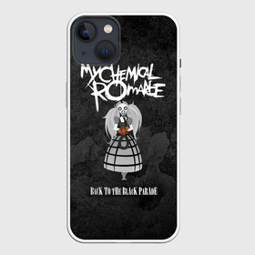 Чехол для iPhone 13 с принтом My Chemical Romance в Новосибирске,  |  | gerard way | mcr | my chemical romance | альтернативный | группа | джерард уэй | май кемикал романс | мкр | мой химический роман | мхр | мцр | панк | поп | поппанк | рок | рэй торо