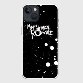 Чехол для iPhone 13 с принтом My Chemical Romance в Новосибирске,  |  | gerard way | mcr | my chemical romance | альтернативный | группа | джерард уэй | май кемикал романс | мкр | мой химический роман | мхр | мцр | панк | поп | поппанк | рок | рэй торо