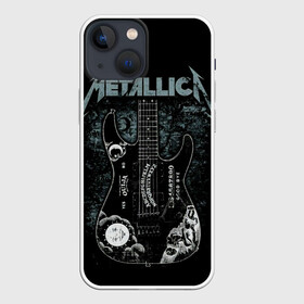 Чехол для iPhone 13 mini с принтом Metallica в Новосибирске,  |  | heavy metal | metal | metallica | гитара | группы | метал | металлика | музыка | рок | трэш метал | хєви метал