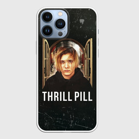 Чехол для iPhone 13 Pro Max с принтом THRILL PILL   Грустная Песня в Новосибирске,  |  | fuelle | logo | music | noir | pil | pill | rap | raper | symbol | thril | thrill | tril | trill | дамб | лого | музыка | пил | пилл | рэп | рэппер | сам | символ | трил | трилл | тхрил | тхрилл | фотографии | щит