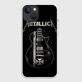 Чехол для iPhone 13 с принтом Metallica в Новосибирске,  |  | heavy metal | metal | metallica | гитара | группы | метал | металлика | музыка | рок | трэш метал | хєви метал