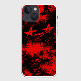 Чехол для iPhone 13 mini с принтом Алиса в Новосибирске,  |  | alisa | kinchev | rock | russian rock | алиса | кинчев | константин | рок | русский рок