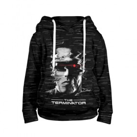 Детская толстовка 3D с принтом The Terminator в Новосибирске, 100% полиэстер | двухслойный капюшон со шнурком для регулировки, мягкие манжеты на рукавах и по низу толстовки, спереди карман-кенгуру с мягким внутренним слоем | Тематика изображения на принте: arnold | connor | john | robot | schwarzenegger | skynet | t 800 | terminator | арнольд | джон | коннор | ликвидатор | небесная | робот | сеть | скайнет | терминатор | шварценеггер