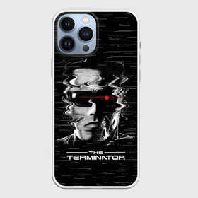 Чехол для iPhone 13 Pro Max с принтом The Terminator в Новосибирске,  |  | Тематика изображения на принте: arnold | connor | john | robot | schwarzenegger | skynet | t 800 | terminator | арнольд | джон | коннор | ликвидатор | небесная | робот | сеть | скайнет | терминатор | шварценеггер