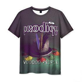 Мужская футболка 3D с принтом The Prodigy в Новосибирске, 100% полиэфир | прямой крой, круглый вырез горловины, длина до линии бедер | people | prodigy | the prodigy | voodoo people | продиджи