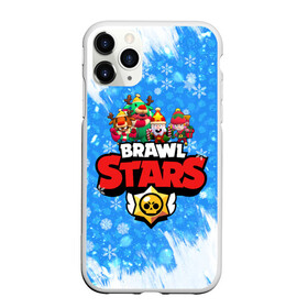 Чехол для iPhone 11 Pro Max матовый с принтом Новогодний Brawl Stars #5 в Новосибирске, Силикон |  | 2020 | brawl | brawl stars | christmas | new year | stars | бравл старс | брол старс | новогодний | новый год | рождество