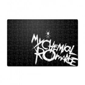 Пазл магнитный 126 элементов с принтом My Chemical Romance в Новосибирске, полимерный материал с магнитным слоем | 126 деталей, размер изделия —  180*270 мм | gerard way | mcr | my chemical romance | альтернативный | группа | джерард уэй | май кемикал романс | мкр | мой химический роман | мхр | мцр | панк | поп | поппанк | рок | рэй торо