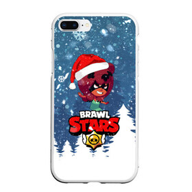 Чехол для iPhone 7Plus/8 Plus матовый с принтом Новогодний Brawl Stars Nita #3 в Новосибирске, Силикон | Область печати: задняя сторона чехла, без боковых панелей | 2020 | brawl | brawl stars | christmas | new year | nita | stars | бравл старс | брол старс | нита | новогодний | новый год | рождество