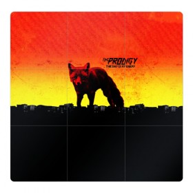 Магнитный плакат 3Х3 с принтом The Prodigy в Новосибирске, Полимерный материал с магнитным слоем | 9 деталей размером 9*9 см | day | enemy | people | prodigy | the day is my enemy | the prodigy | продиджи