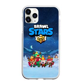 Чехол для iPhone 11 Pro матовый с принтом Новогодний Brawl Stars в Новосибирске, Силикон |  | brawl stars | brawl stars 8 bit | brawl stars crow | brawl stars crow phoenix | brawl stars l | brawl stars leon | brawl stars leon shark | brawl stars nita | brawl stars robot spike | brawl stars spike | бравл старс | бравла старс | браво с