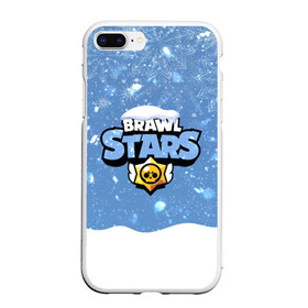 Чехол для iPhone 7Plus/8 Plus матовый с принтом Christmas Brawl Stars в Новосибирске, Силикон | Область печати: задняя сторона чехла, без боковых панелей | 2020 | brawl | brawl stars | christmas | leon | new year | stars | бравл старс | брол старс | леон | новогодний | новый год | рождество