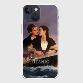Чехол для iPhone 13 mini с принтом Titanic в Новосибирске,  |  | Тематика изображения на принте: cameron | dawson | dicaprio | jack | james | kate | leonardo | liner | ocean | rose | titanic | джеймс | джек | дикаприо | доусон | кейт | кэмерон | лайнер | леонардо | океан | роза | титаник | уинслет