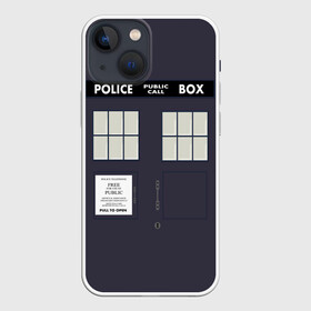 Чехол для iPhone 13 mini с принтом Doctor Who в Новосибирске,  |  | bbc | dimension | dr who | jenna coleman | jodie whittaker | matt smith | relative | resolution | space | tardis | the doctor | time | галлифрей | джоди уиттакер | доктор кто | тардис