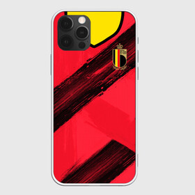 Чехол для iPhone 12 Pro с принтом Belgium home EURO 2020 в Новосибирске, силикон | область печати: задняя сторона чехла, без боковых панелей | Тематика изображения на принте: belgium | champion | championship | euro | tdrfifa19 | uefa | евро | уефа | чемпиона европы