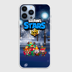 Чехол для iPhone 13 Pro Max с принтом Новогодний Brawl Stars в Новосибирске,  |  | Тематика изображения на принте: brawl stars | brawl stars 8 bit | brawl stars crow | brawl stars crow phoenix | brawl stars l | brawl stars leon | brawl stars leon shark | brawl stars nita | brawl stars robot spike | brawl stars spike | бравл старс | бравла старс | браво с