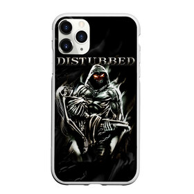 Чехол для iPhone 11 Pro матовый с принтом Disturbed в Новосибирске, Силикон |  | asylum | disturbed | heavy metal | immortalized | the guy | the lost children | группы | метал | рок