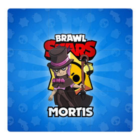 Магнитный плакат 3Х3 с принтом BRAWL STARS MORTIS в Новосибирске, Полимерный материал с магнитным слоем | 9 деталей размером 9*9 см | brawl stars | brawl stars mortis | brawler | mortis | бравл старз | бравлер | мортис