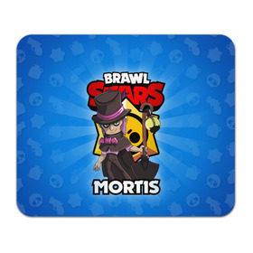 Коврик для мышки прямоугольный с принтом BRAWL STARS MORTIS в Новосибирске, натуральный каучук | размер 230 х 185 мм; запечатка лицевой стороны | Тематика изображения на принте: brawl stars | brawl stars mortis | brawler | mortis | бравл старз | бравлер | мортис