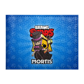 Обложка для студенческого билета с принтом BRAWL STARS MORTIS в Новосибирске, натуральная кожа | Размер: 11*8 см; Печать на всей внешней стороне | brawl stars | brawl stars mortis | brawler | mortis | бравл старз | бравлер | мортис