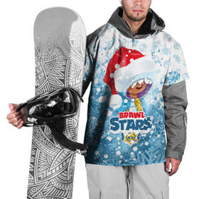 Накидка на куртку 3D с принтом Новогодний Brawl Stars в Новосибирске, 100% полиэстер |  | Тематика изображения на принте: brawl | christmas | crow | game | leon | new year | snow | spike | stars | winter | ворон | елка | ель | зима | игра | леон | мороз | новый год | рождество | санта | снег | снежинка | спайк