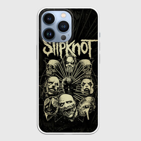 Чехол для iPhone 13 Pro с принтом Slipknot в Новосибирске,  |  | Тематика изображения на принте: slipknot | we are not your kind | альтернативный метал | грув метал | метал | музыка | ню метал | слипнот