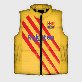 Мужской жилет утепленный 3D с принтом Barcelona 4 th kit 19 20 в Новосибирске,  |  | barcelona | champions | laliga | league | spain | барселона | испания | лига | месси | чемпионов