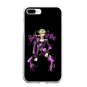 Чехол для iPhone 7Plus/8 Plus матовый с принтом JoJos Bizarre Adventure в Новосибирске, Силикон | Область печати: задняя сторона чехла, без боковых панелей | adventure | bizarre | joestar | jojo | jojos | jonathan | joseph | joutarou | kuujou | manga | джоджо | джозеф | джонатан | джостар | дзётаро | кудзё | манга | невероятные | приключения