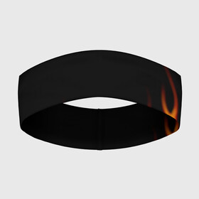Повязка на голову 3D с принтом Пламя Old School в Новосибирске,  |  | burn | fire | костер | нарисованный | огня | огонь | олдскул | пламени | пламя | пожар | пылает | рисованный огонь | языки