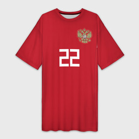 Платье-футболка 3D с принтом Dzyuba home WC 18 20 в Новосибирске,  |  | Тематика изображения на принте: championship | cup | dzyuba | russia | tdrfifa | world | артем | дзюба | европы | мира | мундиаль | россия | чемпионат