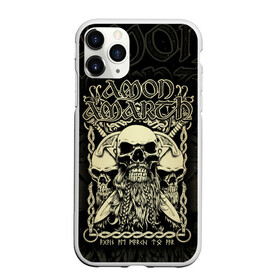 Чехол для iPhone 11 Pro Max матовый с принтом Amon Amarth в Новосибирске, Силикон |  | Тематика изображения на принте: amon amarth | metal | викинг метал | группы | дэт метал | метал | музыка | рок