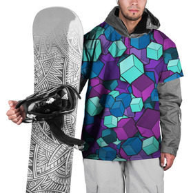 Накидка на куртку 3D с принтом Кубы в Новосибирске, 100% полиэстер |  | абстрактно | абстрактные | абстрактный | абстрактным | абстракция | кубики | кубические | кубический | кубическое | кубы | неон | неонка | неоновые | разноцветные | светящиеся | цветное | цветные