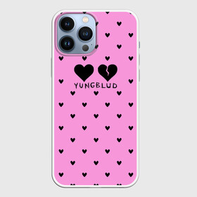 Чехол для iPhone 13 Pro Max с принтом Yungblud hearts в Новосибирске,  |  | Тематика изображения на принте: 11minutes | anarchist | billie eilish | die for the hype | dominic harrison | edit | fandoms | halsey | kill somebody | polygrapheyes | psychotickids | tinpanboy | yungblud | yungblud army | yungblud art | yungblud edit | yungblud fan | доминик харрис | я