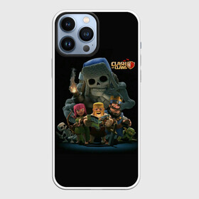 Чехол для iPhone 13 Pro Max с принтом Clash of Clans в Новосибирске,  |  | clash of clans | clash royale | game | supercell | детская | детям | игра | клаш оф кланс | клэш оф кланс | компьютерна игра | пекка