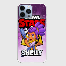 Чехол для iPhone 13 Pro Max с принтом BRAWL STARS SHELLY в Новосибирске,  |  | Тематика изображения на принте: brawl stars | brawl stars shelly | brawler | shelly | бравл старз | бравлер | шелли