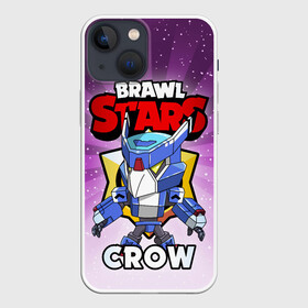 Чехол для iPhone 13 mini с принтом BRAWL STARS CROW в Новосибирске,  |  | brawl stars | brawl stars crow | brawler | crow | бравл старз | бравлер | ворон