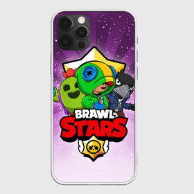 Чехол для iPhone 12 Pro Max с принтом BRAWL STARS в Новосибирске, Силикон |  | brawl stars | brawler | crow | leon | spike | бравл старз | бравлер | ворон | леон | спайк