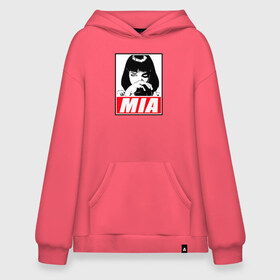 Худи SuperOversize хлопок с принтом MIA Pulp Fiction в Новосибирске, 70% хлопок, 30% полиэстер, мягкий начес внутри | карман-кенгуру, эластичная резинка на манжетах и по нижней кромке, двухслойный капюшон
 | pulp | pulp fiction | quentin tarantino | tarantino | квентин тарантино | кино | криминальное чтиво | тарантино | тарентино | торентино | торрентино | фильм | чтиво